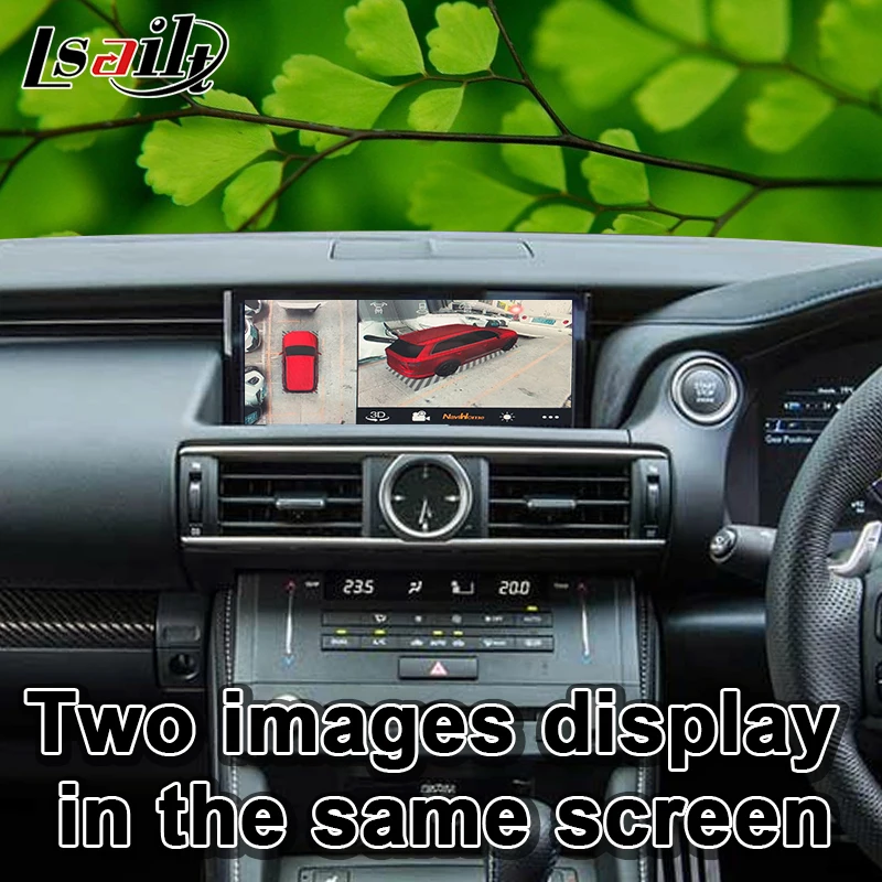 Lsailt Android 9 0 GPS навигация мультимедийный интерфейс коробка для Lexus RC200t RC300h 2013 20 с