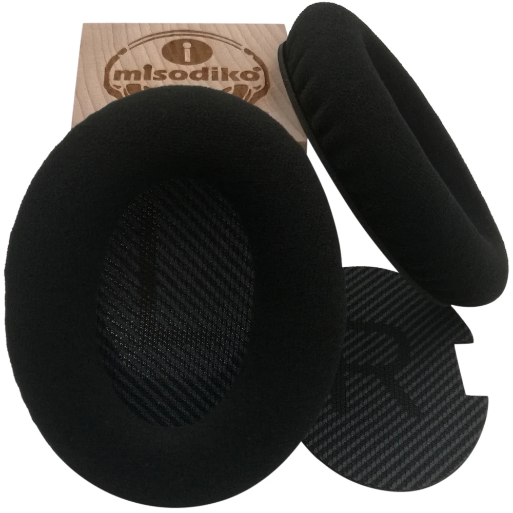 Сменные амбушюры misodiko для Bose QuietComfort QC35 QC25 QC2 QC15 SoundTrue AE2 AE2i AE2w|ear pad cushions|ear padsear replacement
