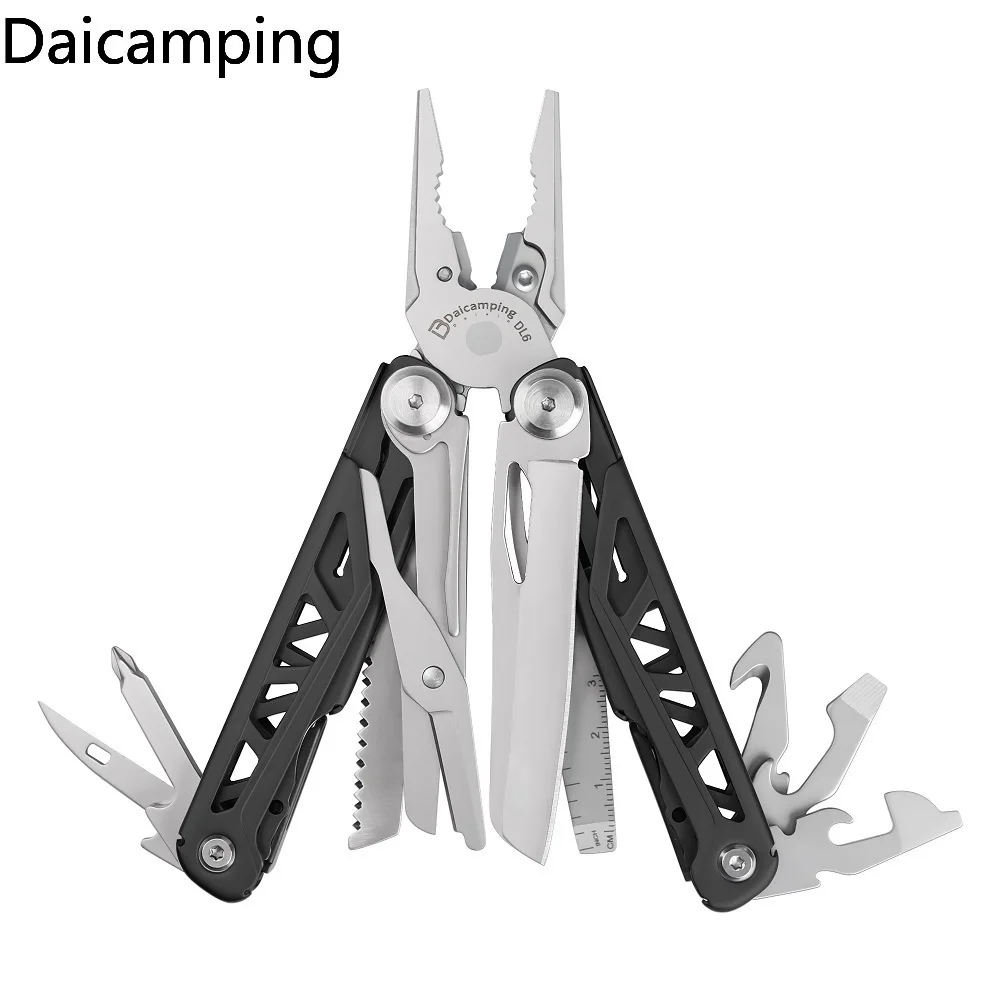 Daicamping Multifunctional Multi Tools EDC Kit Scissors Pocket Camping