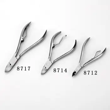 

100pcs Professional Stainless Steel Toe Nail Nipper Clipper Cutter