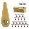 18PCS 49*19*1MM Robot Mower Replacement Blade Anti-rust Durable Mower Cutter for Bosch Indego Easy to install 1