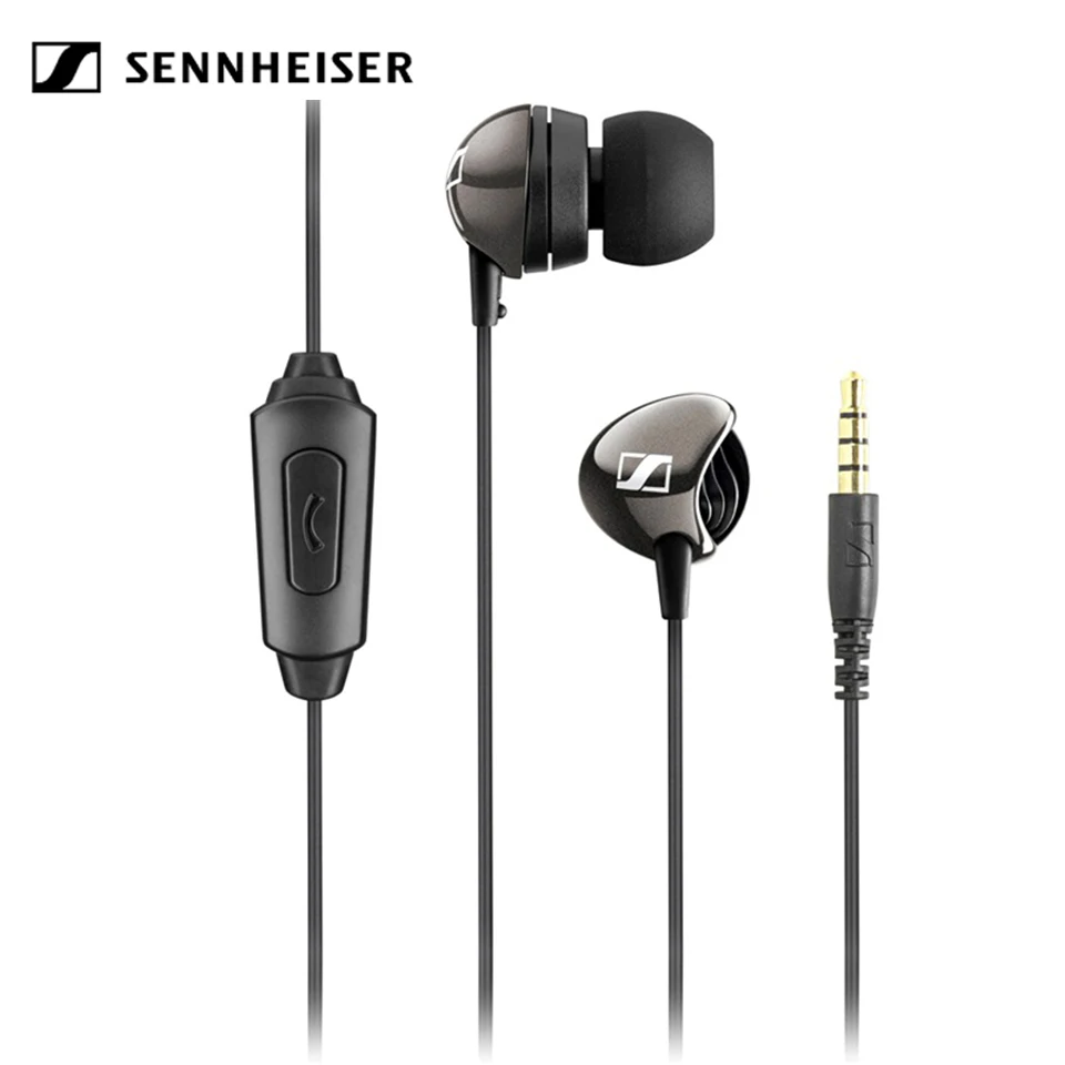 

Sennheiser cx275S with Mic Stereo Earphones Bass Headset Sport Game Headphone Sport Earbuds 1-button Control for iPhone Androd