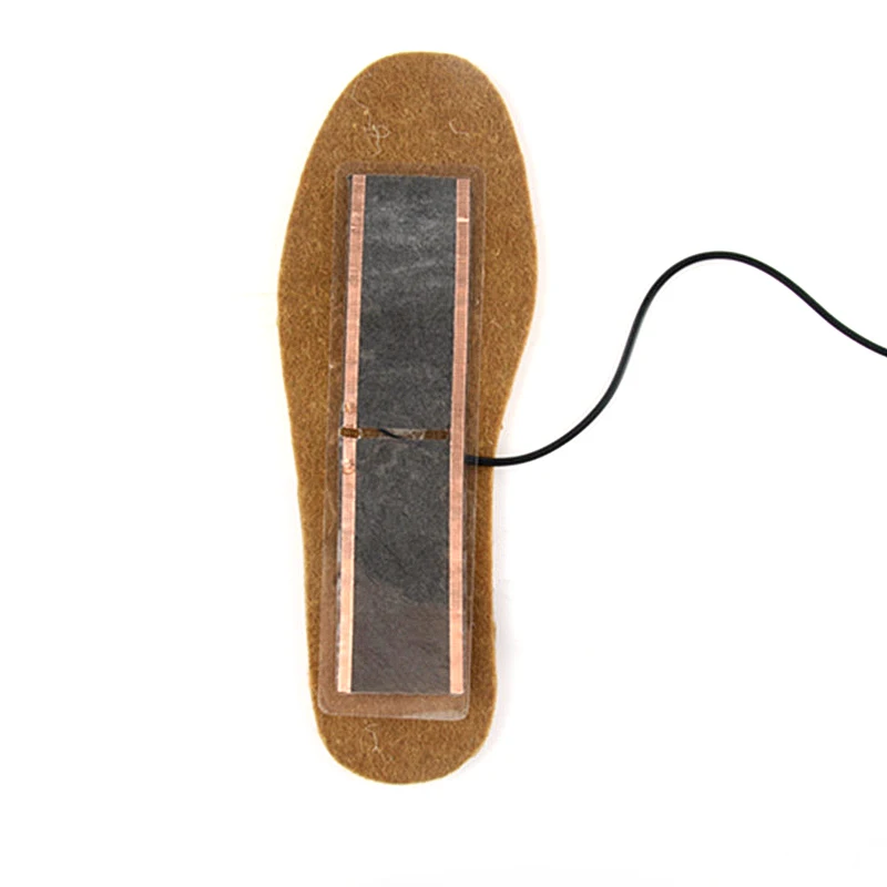 Gran oferta Plantillas de zapatos calentadas por USB, almohadilla de