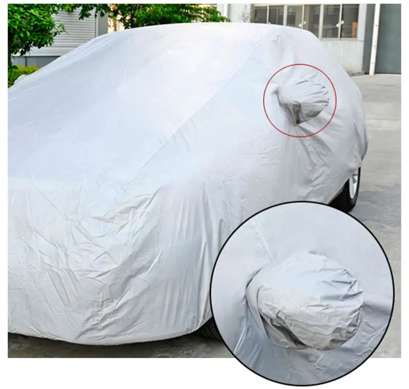 Car Cover Sedan SUV Tent Covers Sun Reflective Shade Rain Frost Snow Dust Waterproof Protection Anti UV Outdoor Car Accessories (10)