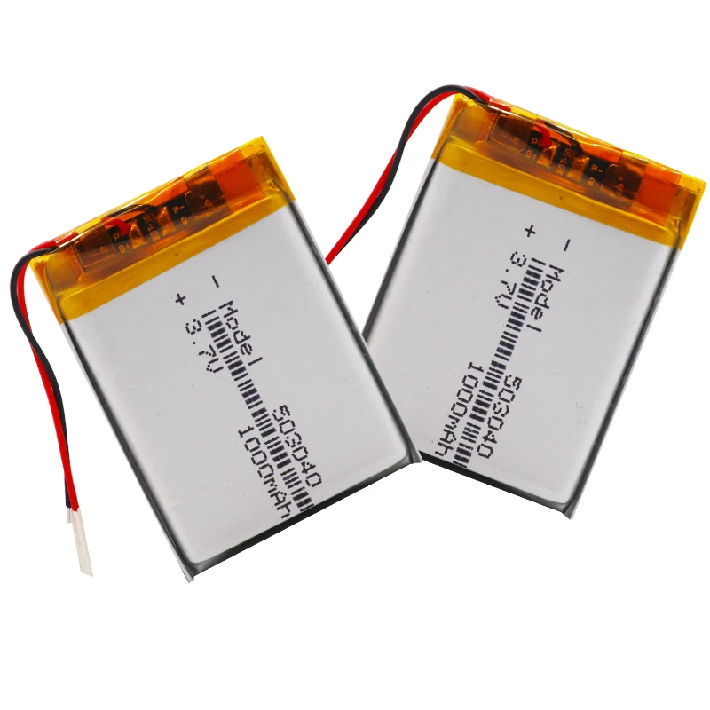 3 7 V 1000MAH литий полимерный аккумулятор 503040 053040 перезаряжаемые Li Po батареи для MP3 MP4