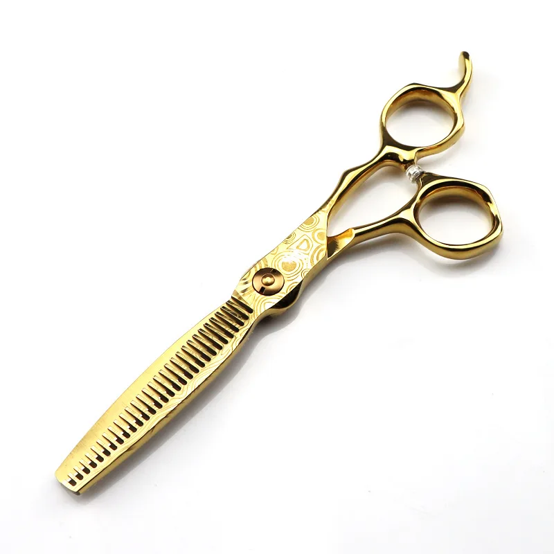 Damascus Hair Shears, 100% Japanese