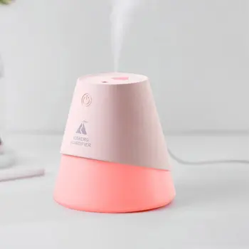 

230ML Multifunctional Air Humidifier Cooling Mist Maker USB Diffuser Romantic Colorful LED Lamp Humidificador For Home Office