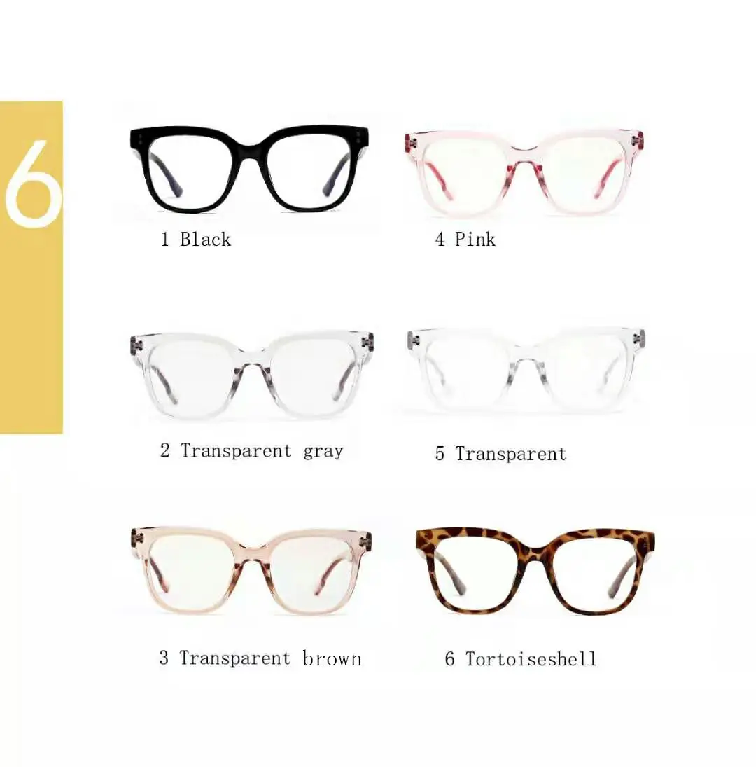 eye glasses colorful anti blue light blocking eyeglasses