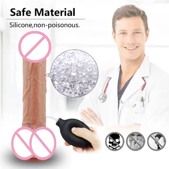 Huge Squirting Dildo Realistic Big Penis for Women Silicone Ejaculating Dildos Vagina Massage Sex Toys for Women Adults Products 2
