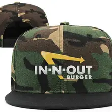 Унисекс в-n-Out-Burger-Snapback шляпа Спортивная Кепка панк хип-хоп кепки