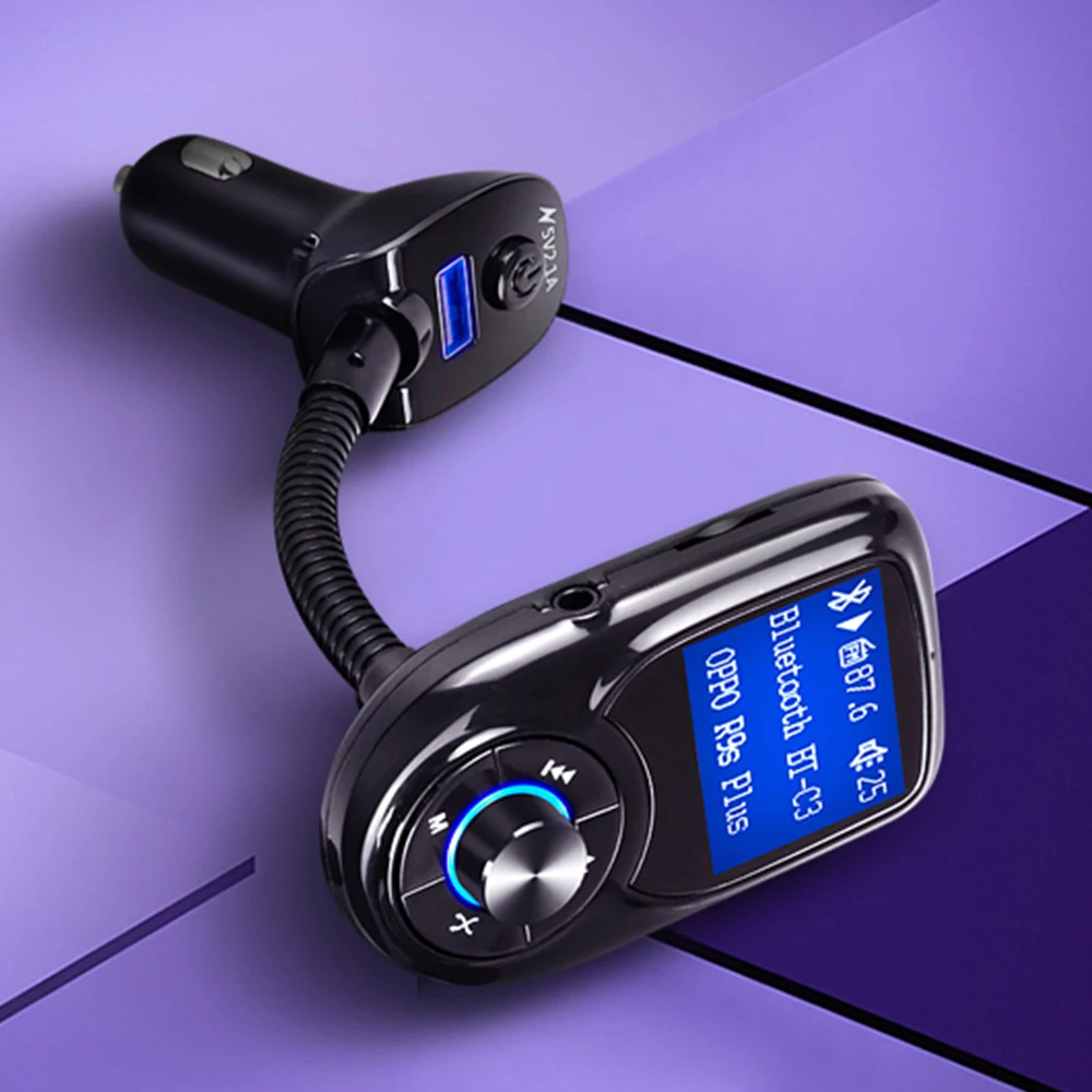 Vehemo автомобили Беспроводной передатчик автомобильный Bluetooth Handsfree Car Hands-Free для USB Зарядное устройство MP3 плеер для Портативный