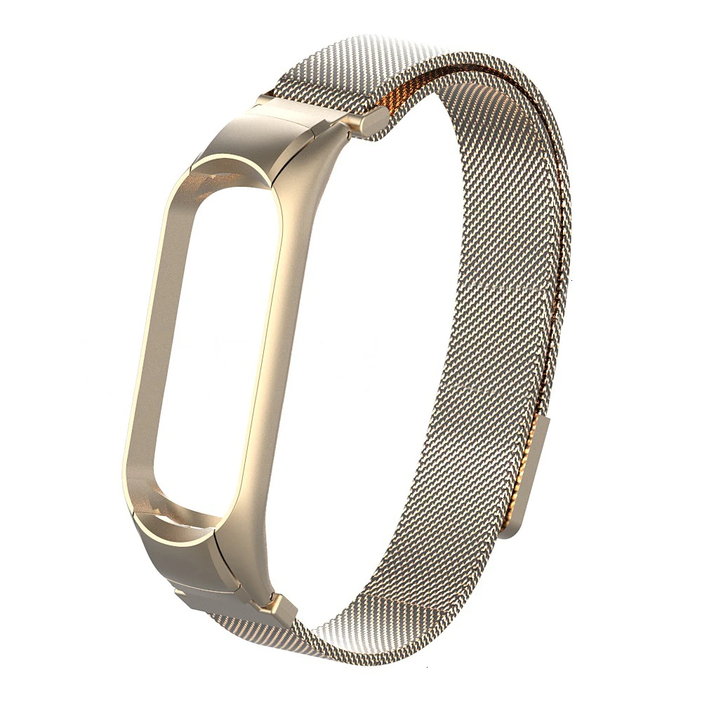 Браслет mi lanese для Xiaomi mi Band 3 4 спортивный ремешок часы из нержавеющей стали ремешок для mi band 3 4 браслет mi band 4 3 ремешок