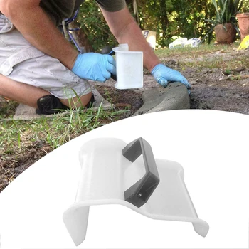 

Trowel Shape Concrete Mold With Handle Concrete Model Making Tool Plastic Plastering Edger Clamp Skimming DIY Grout For Garden
