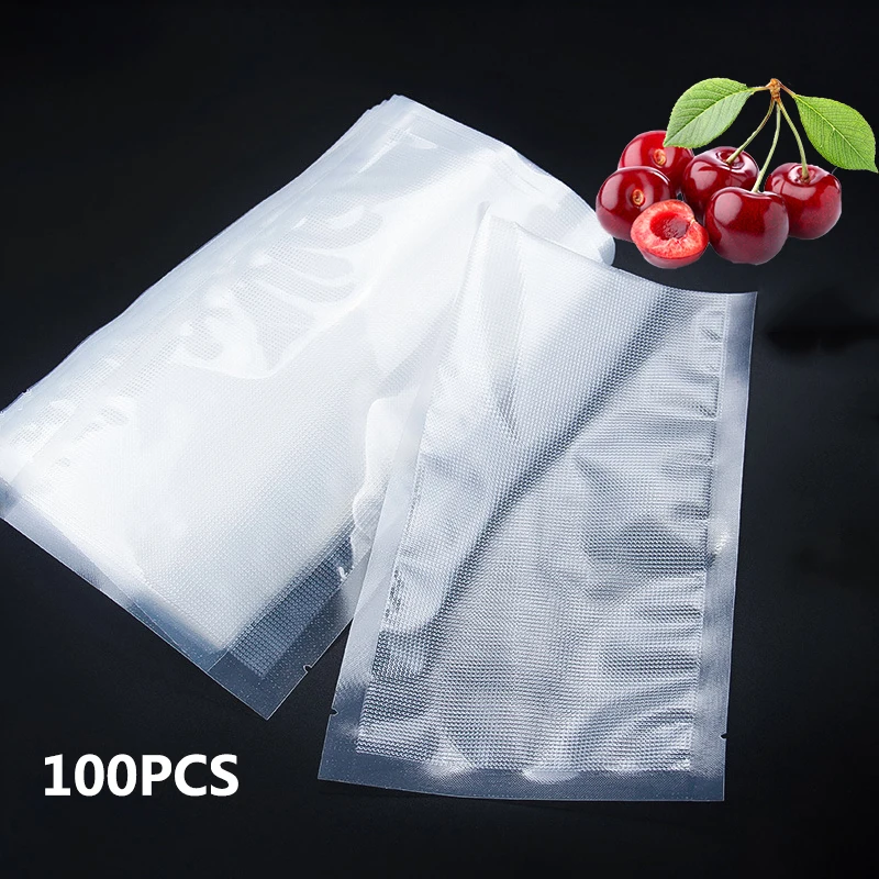 100PCS/lot vacuum sealer bag sealer for vacuum bags machine for pack