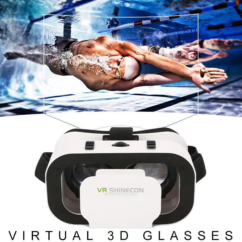 VR очки 4,7-6,0 дюймов виртуальной реальности прочный VR чехол Privatetheater поддержка 1080P 3D очки фильм
