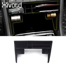 Hivotd – boîte de rangement multi-grille pour Console centrale de voiture Skoda, conteneur de grande capacité, accessoires d'intérieur