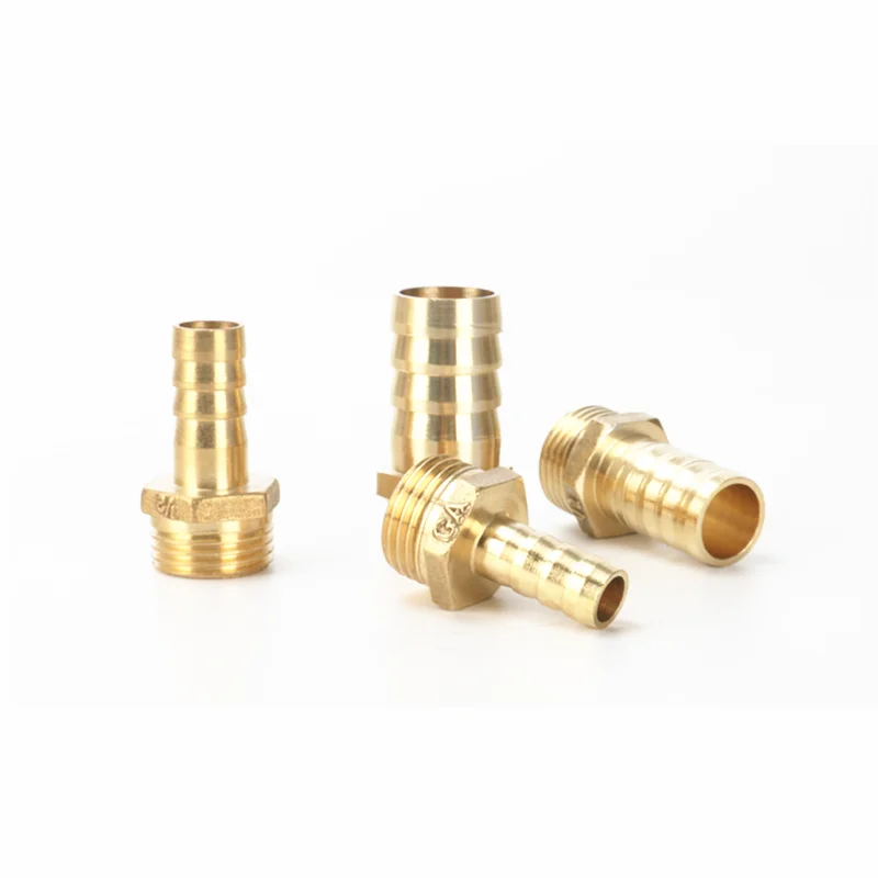 Латунный фитинг для труб 4 мм 6 8 10 12 19 шлангов 1/8 &quot1/4&quot 1/2 &quot3/8&quot BSP соединительный