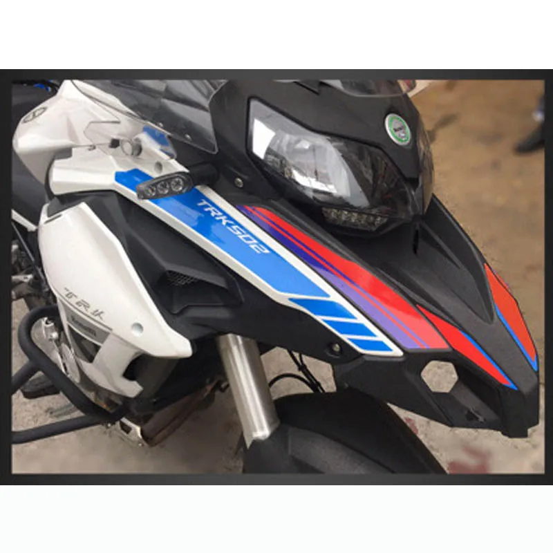 Наклейка для мотоцикла, автомобиля, Модифицированная наклейка для одного набора для Бенелли TRK502 TRK 502 502x - Цвет: 4