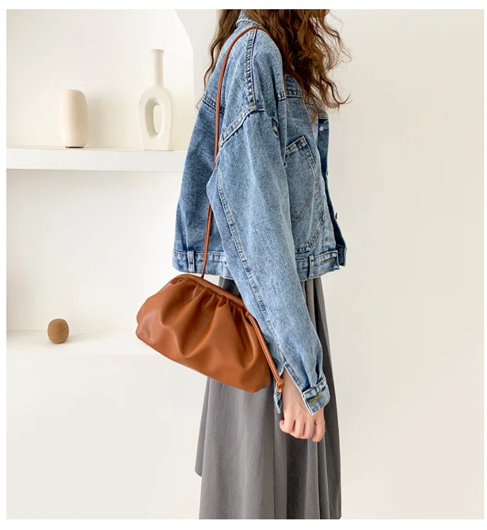 Women all-match vintage messenger bag hobos small women's cross body shoulder bag female casual style handbag d698w