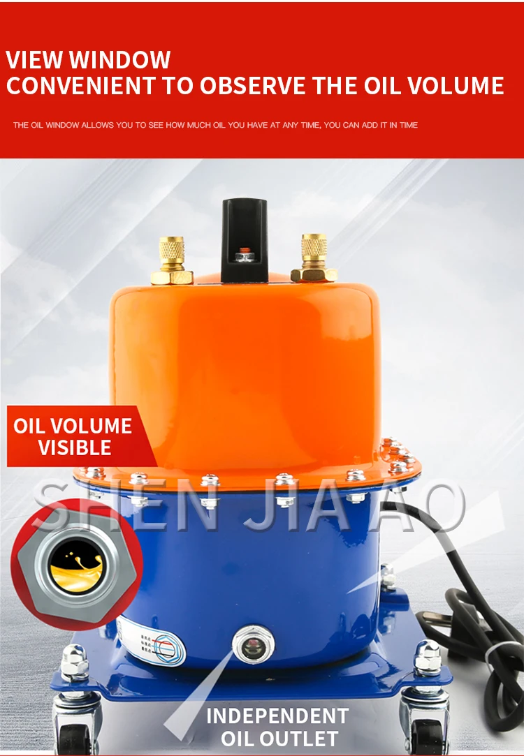 Car air conditioner vacuum pump JT-990 refrigerator repair tool tire pumping ref
