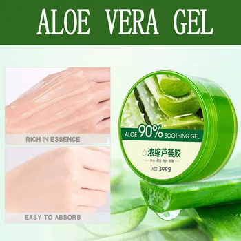 

Big Capacity 300ML Aloe Vera Gel Smooth Moisturizing Whitening Day Cream Anti Wrinkle Anti Aging Face Cream Skin Care Cosmetic