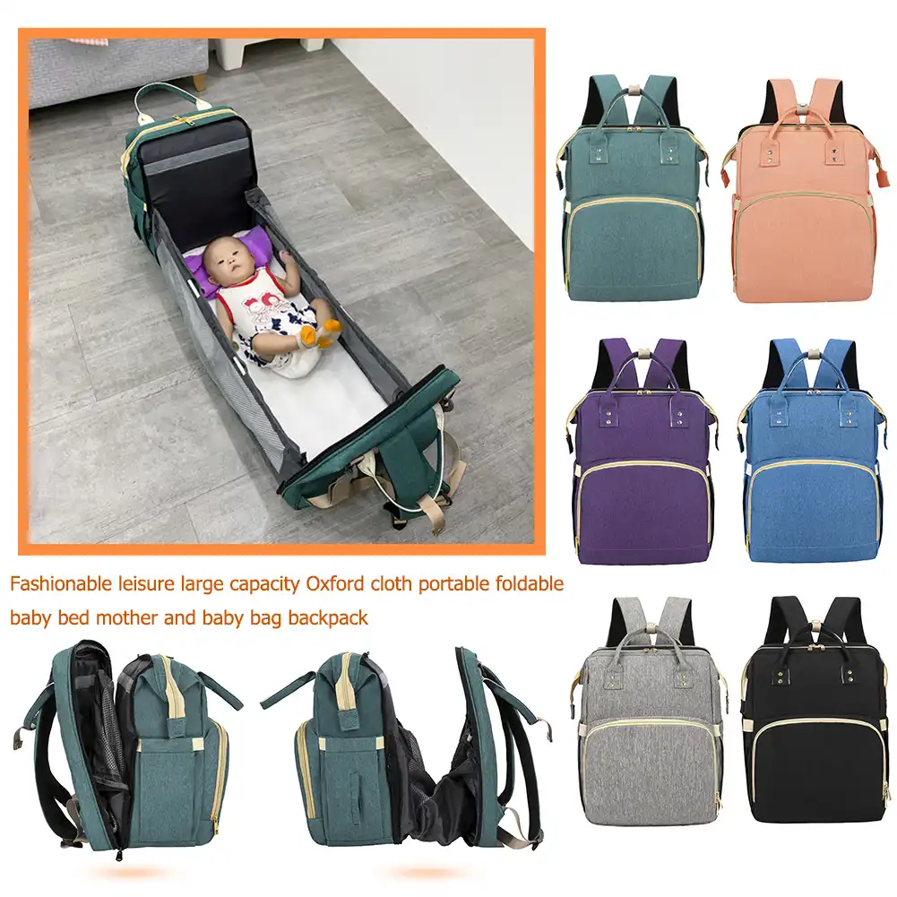 baby bag and bed 2 in 1
