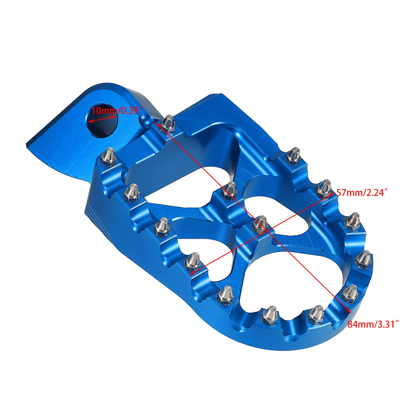 Синий черный CNC мотоцикл подножки широкая педаль заготовка для Yamaha|Подставки под
