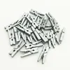 25mm 50PCS Silver