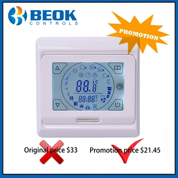 

Beok TST70-EP Programmable Floor Heating Thermostat 16A Electric Heating Thermoregulator