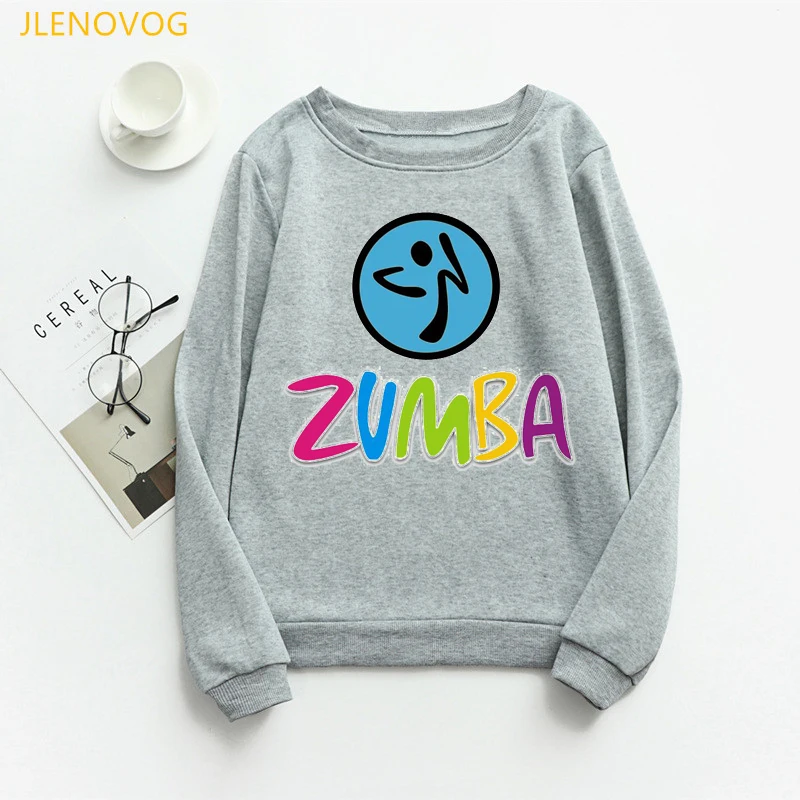 Women Gray Hoodies Zumba Dancer Print Sweatshirt Women Clothing Funny Hip Hop Sudadera Mujer Harajuku Kawaii Clothes Streetwear - & - AliExpress