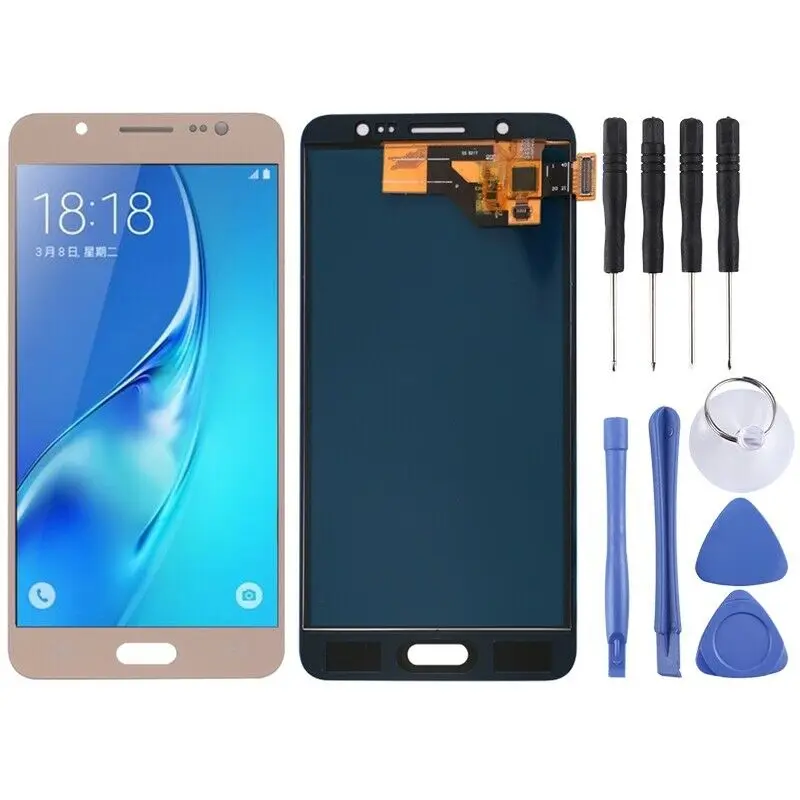 

100% Tested For samsung galaxy J5 2016 J510 Lcd Display Assembly Brightness Adjustment replacement White Black Gold Available