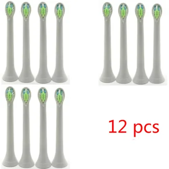 

12 pcs Replacement Electric Toothbrushes Heads Soft For Philips Sonicare Diamond Clean ProResult Healthy Clean For Kids Adults