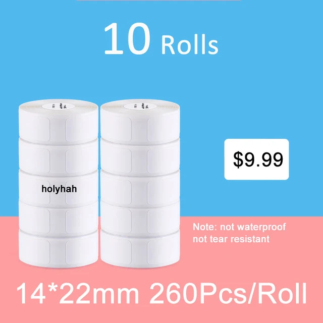 10 Rolls 14X22mm