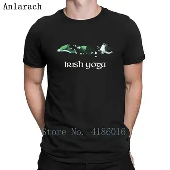 

Irish Yoga T Shirt Vintage Funny Casual O Neck Custom Cotton Spring Autumn Original Interesting Shirt