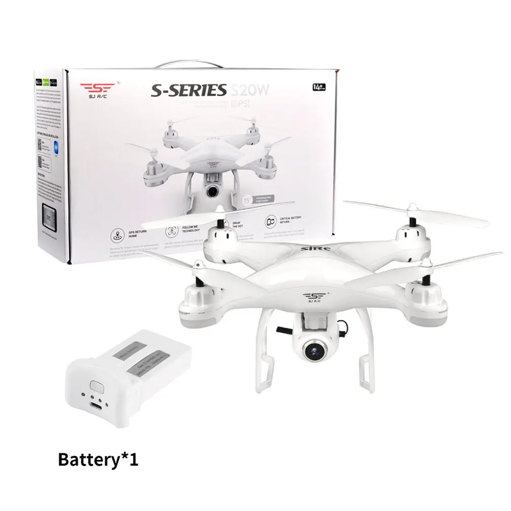 S20W gps 720P 1080P четыре-Дрон с осями gps регулируемая камера Смарт gps автоматический контроль автоматического возврата дистанционного управления