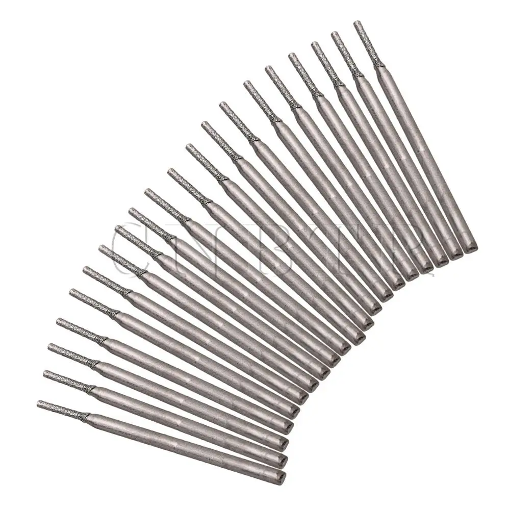 CNBTR 20 шт нефритовые лапидарные драгоценные камни алмазные сверла Отверстие пила 1