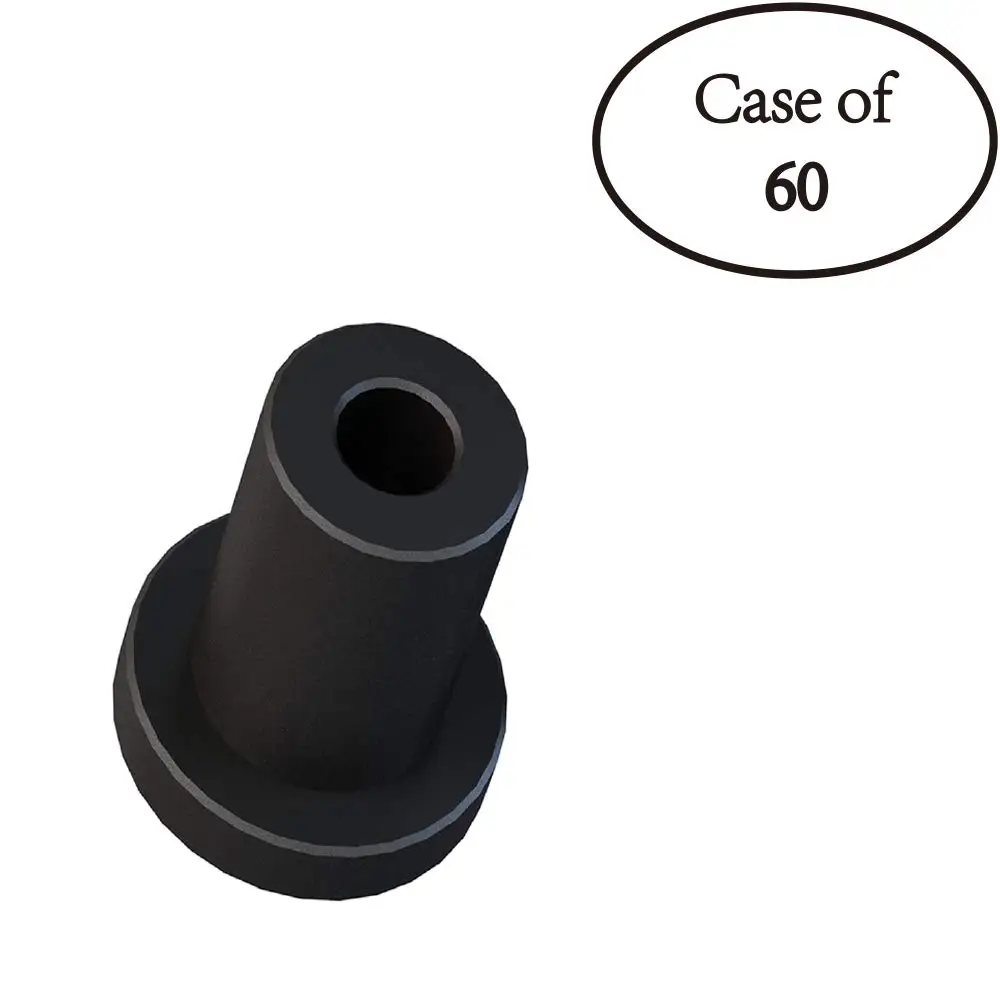 

Case of 60, 1-5/16in Matte Black Spacer Replacement Sliding Barn Door Hardware for Flat Track