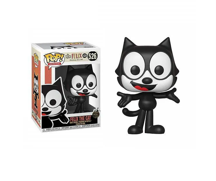 FUNKO POP Оригинал Феликс Кот #526 ПВХ Фигурки Коллекция Модель игрушки для детей Рождественский подарок