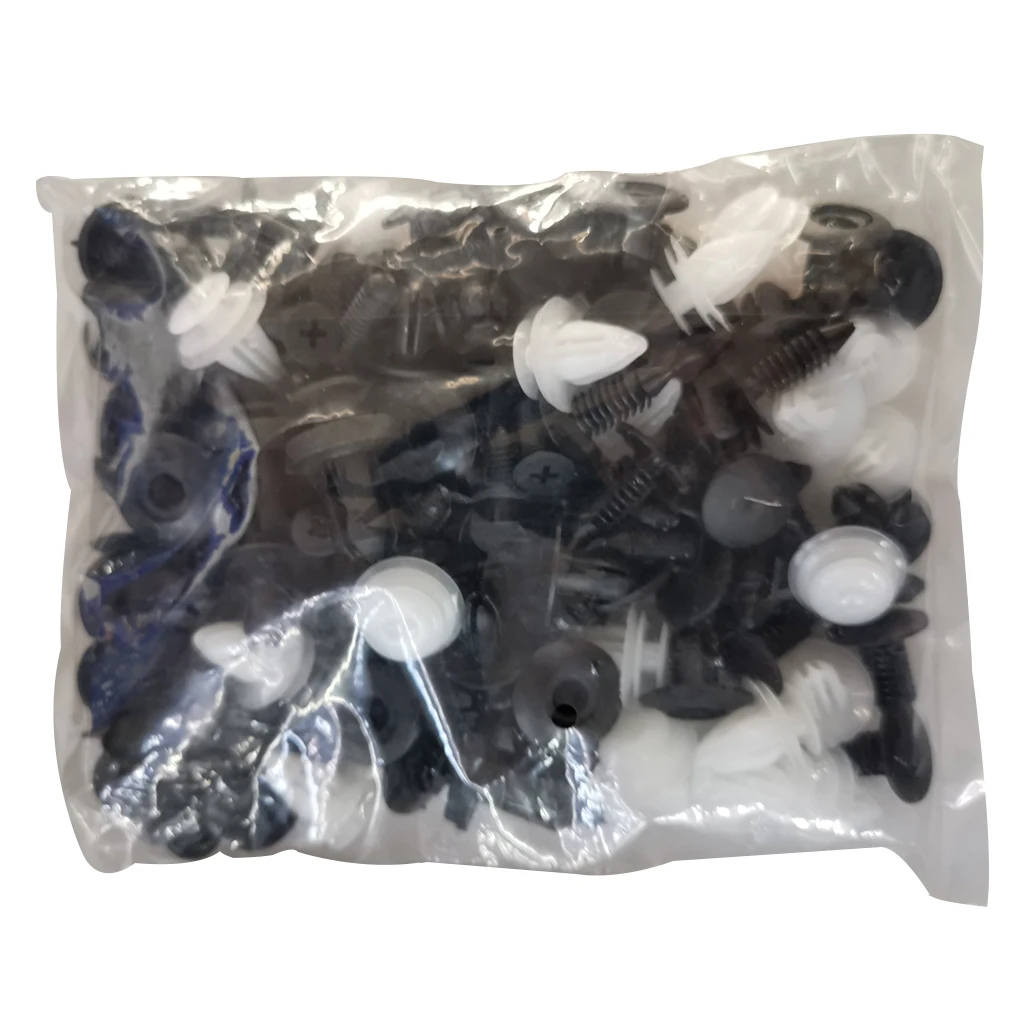 100pcs Auto Fastener Clip Car Fender Push Retainer Pin Rivet Bumper for Door Trim Panel Retainer Box Package, car fastener clips,car retainer clips,auto fastener clips,car fastener clip