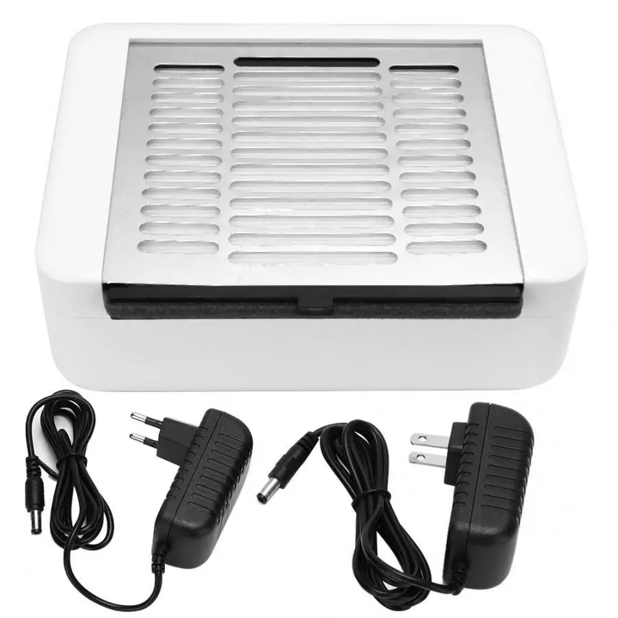 40W Nail Lamp Nail Dust Collector Strong Suction Nail Art Vacuum Cleaner Manicure Tool Machine