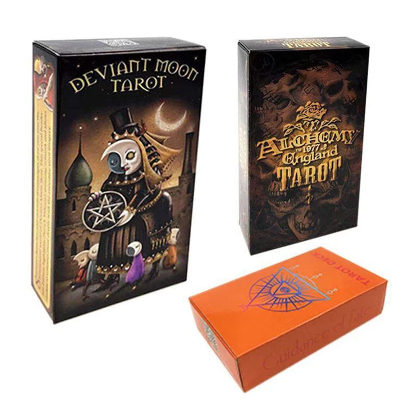 

2020 new destiny divination witch evil moon alchemy tarot multiplayer game family interactive children's educational toy FT027