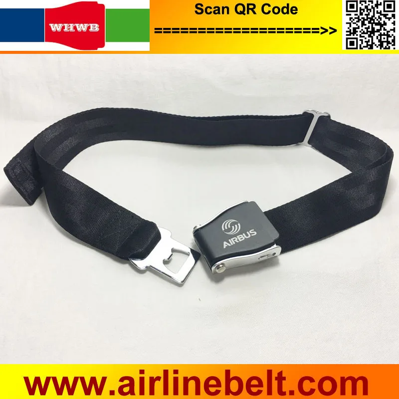 black buckle AIRBUS различные цвета самолет Регулируемая сиденье черная пряжка ремня ремень пояс/джинсовый ремень модный и благородный подарок - Цвет: black buckle