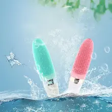 Силиконовая задняя Массажная щетка для тела скруббер с длинной ручкой Здоровый Уход за кожей Аксессуары для душевой и ванной для мужчин и женщин