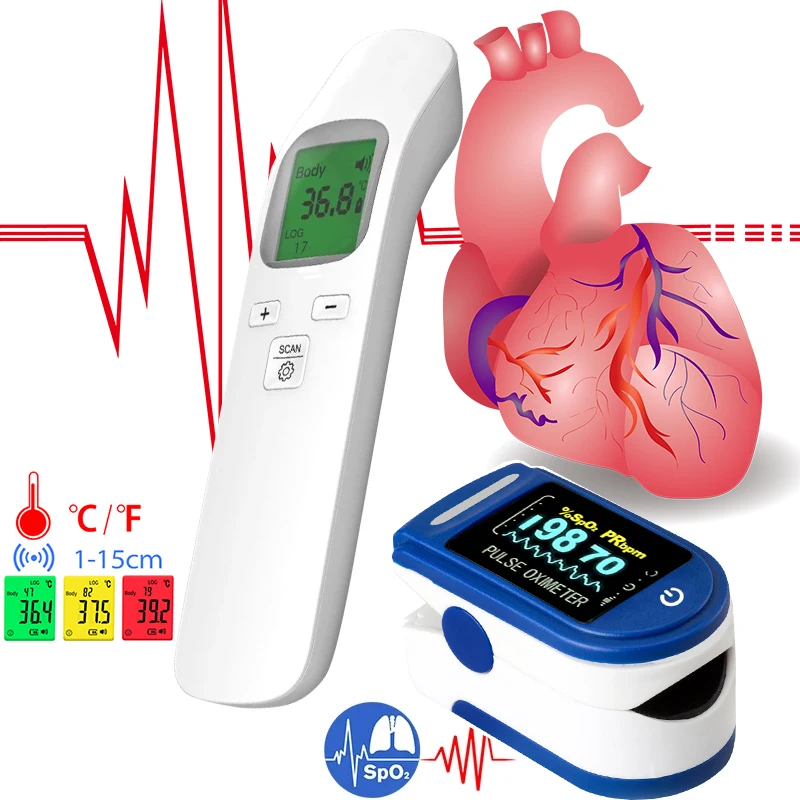 Бесконтактный инфракрасный ЛОБНЫЙ термометр быстрое измерение - Цена: 539,08 - 1 006,66 руб.