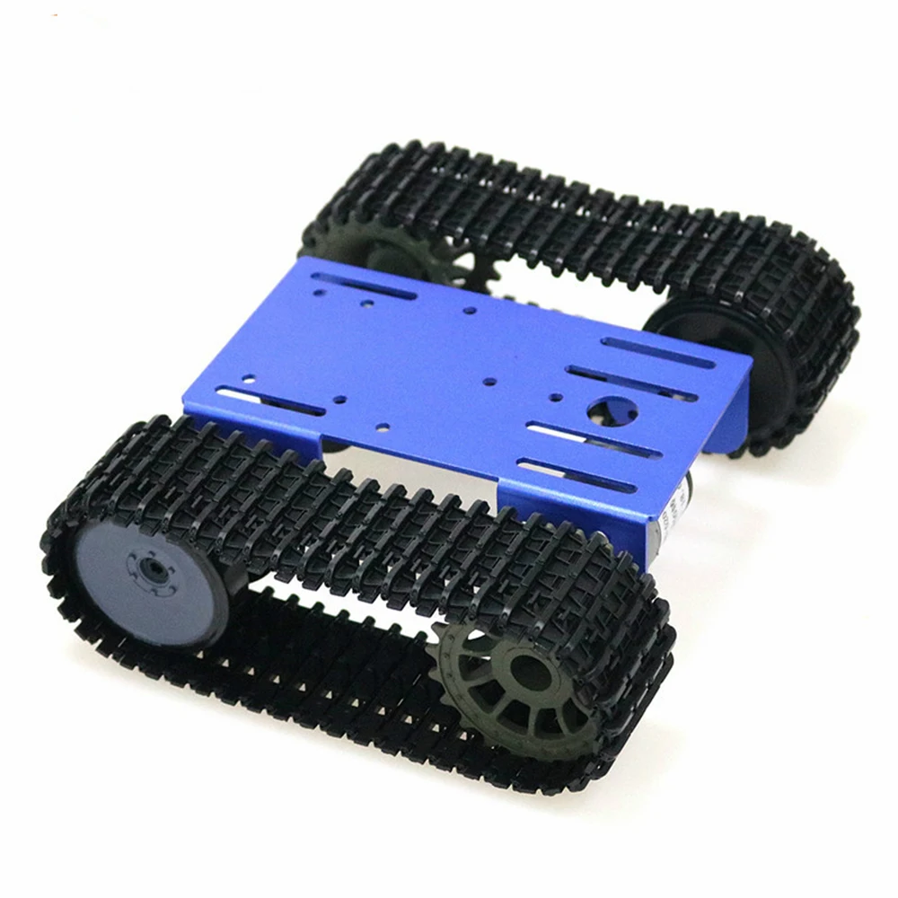 New Robot Tank Car Chassis Smart Kit Track Crawler For Smart Robot Tank 