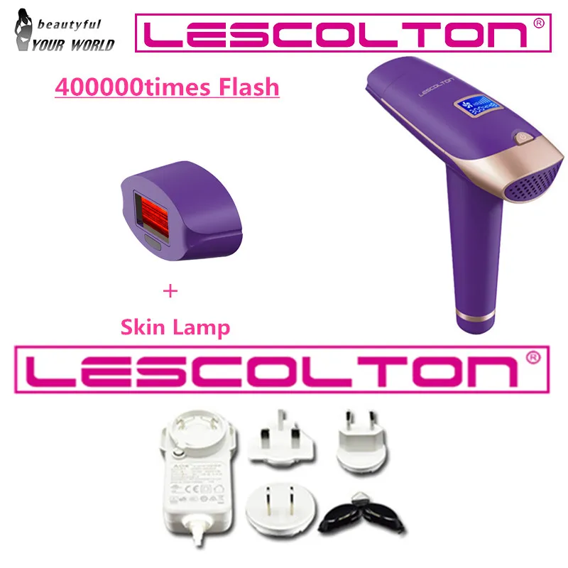 T009X-400000 pulses IPL лазерная Машинка для удаления волос, лазерный эпилятор, фотоэпилятор, 1300000 импульсов, постоянный триммер для бикини, лазерный эпилятор для женщин - Цвет: T009X-400000 pulses