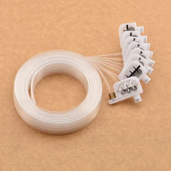 

8color R2000 DX4 DX5 Damper 8pcs Small Damper 8pcs Screw Oring 2 Meter 8 Line Ink Tube For Roland Mimaki JV3 Epson 1390 Printer