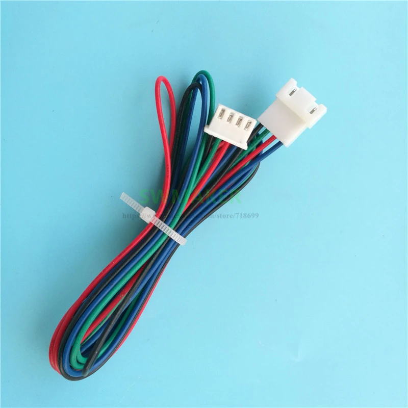 5x 4Pin incréments Câble Moteur XH2.54 Terminal Wire connecteur pour imprimante 3D NEMA 17