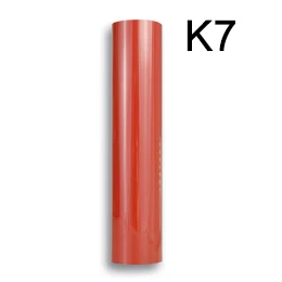 1rool 1" x 40"/30 см x 100 см ПУ теплопередача Винил для термопресса машина футболка железа на HTV печати - Цвет: orange red
