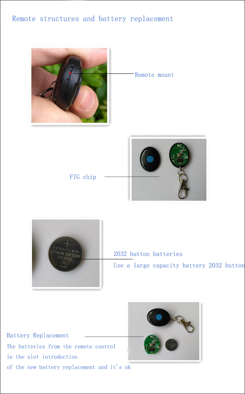 For Ford Automatic Sensor Built-in Lock Generator Inverter 3-5m Keyless Entry Car Engine Auto On/off With 2remote Control